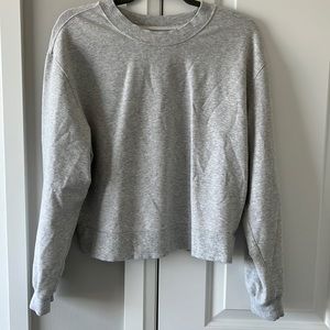 Abercrombie grey sweater